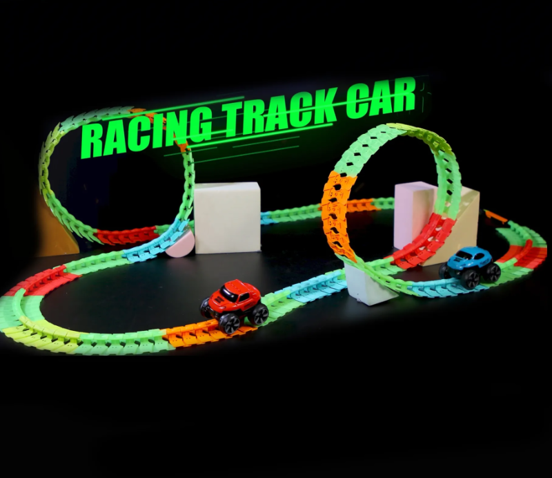 Glow-in-the-Dark Racing Track